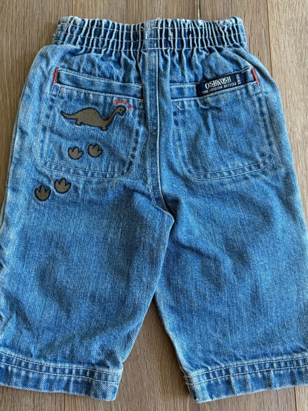 Vintage OshKosh Dinosaur Jeans l 3/6M